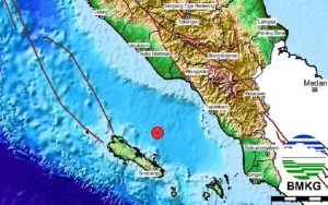 Gempa Bumi 4,2 Guncang Sinabang, BMKG: Tidak Perpotensi Tsunami