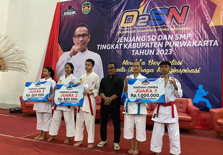 Atlet Inkanas Dominansi Raihan Juara Dalam O2SN Tingkat Kabupaten Purwakarta
