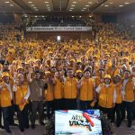 Inaugurasi Petani Milenial Jawa Barat di  Graha Sanusi Hardjadinata Universitas Padjadjaran Bandung.