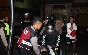 Gara-gara Knalpot Bising, Belasan Motor di Sukabumi Disita Polisi