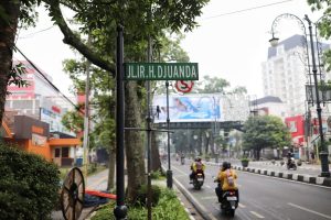 Lokasi CFD akan digelar di sepanjang Jalan Ir H Juanda Kota Bandung