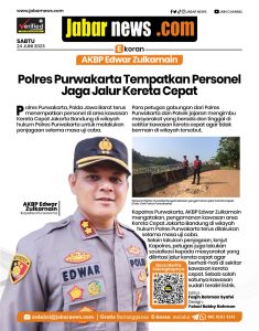 Polres Purwakarta Tempatkan Personel Jaga Jalur Kereta Cepat