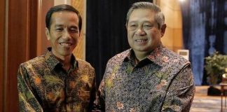 Presiden Jokowi dan SBY