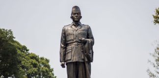 Salah satu patung Soekarno