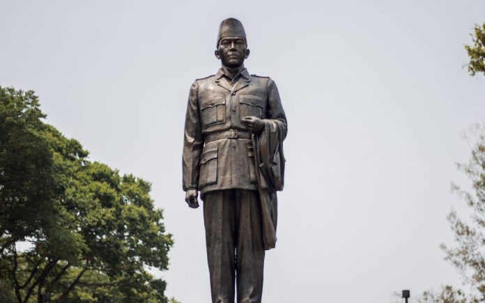 Salah satu patung Soekarno