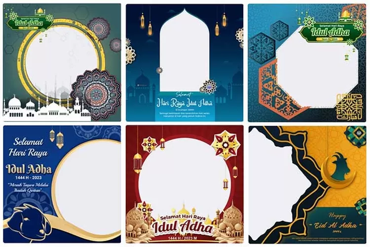 Deretan Twibbon Menarik Hari Raya Idul Adha 1444 Hijriyah