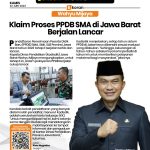 Wahyu Wijaya Klaim Proses PPDB SMA di Jawa Barat Berjalan Lancar