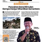 Pencairan Dana Stimulan Gempa Cianjur Dihentikan Sementara