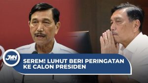 VIDEO: Peringatan Luhut kepada Calon Presiden