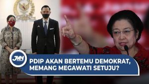 VIDEO: PDIP Akan Bertemu Demokrat, Megawati Setuju?