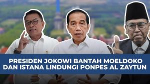 VIDEO: Presiden Jokowi Bantah Moeldoko dan Istana Lindungi Ponpes Al-Zaytun