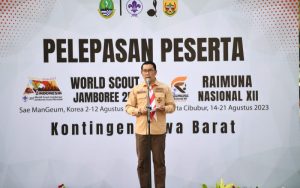 Wakili Indonesia di Jambore Pramuka Dunia, Ridwan Kamil Minta Kwarda Jabar Jaga Perilaku