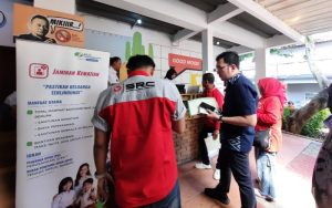BPJS Ketenagakerjaan Bandung Suci Sambangi SRC, Ini Tujuannya