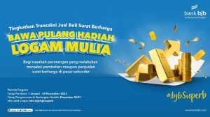Bertransaksi Obligasi di Pasar Sekunder melalui Bank BJB, Bisa Bawa Pulang Logam Mulia