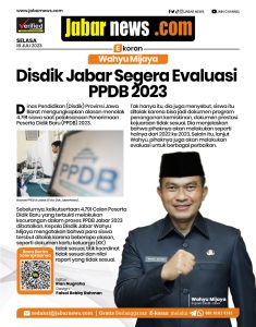 Disdik Jabar Segera Evaluasi PPDB 2023
