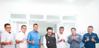 Gubernur Jabar Ridwan Kamil saat meresmikan Griya Pekerja di Purwakarta