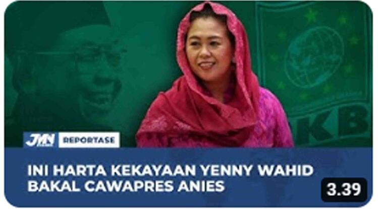 Harta kekayaan Yenny Wahid