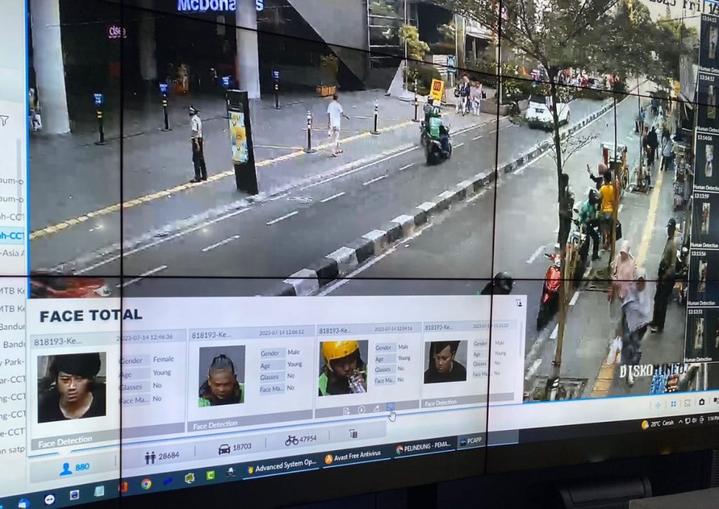 Keren! Kamera CCTV di Kota Bandung, Dilengkapi Teknologi “Analitis Pengenal Wajah”