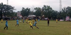 Laga Forkopimda Serdang Bedagai U-23 , Bintang Kejora Tahan Imbang Martebing Skor 1-1