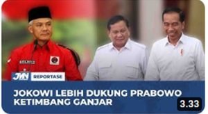 VIDEO: Jokowi Lebih Dukung Prabowo Ketimbang Ganjar