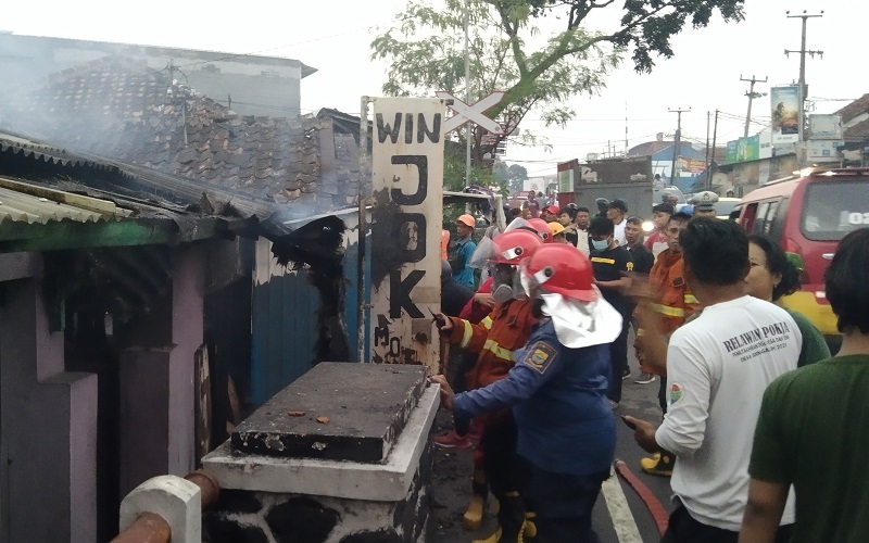 Kebakaran di Cianjur