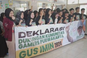 Komunitas Gamers Purwakarta Deklarasi Dukung Gus Muhaimin di Pilpres 2024