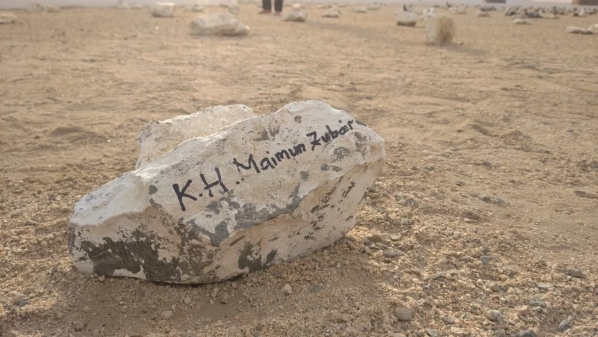 Makam KH Maimoen Zubair atau Mbah Moen di Ma'la Makkah