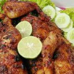 Menu ayam bakar taliwang