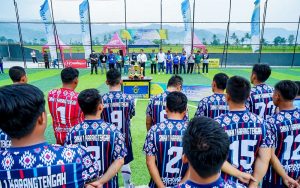 Ini Keseruan Turnamen Mini Soccer Antar Sekolah di Cianjur