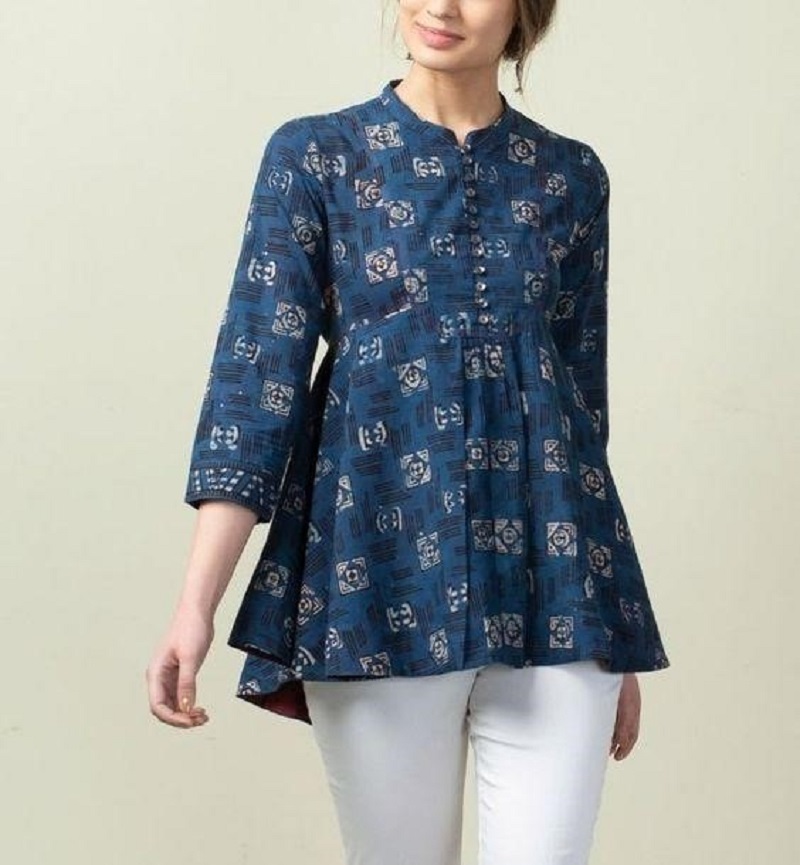 Model baju batik kerja elegan buat wanita - blouse