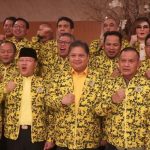 Pertemuan para petinggi Partai Golkar di Bali.