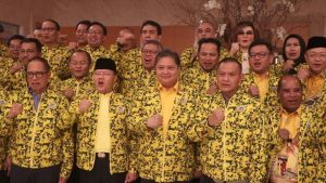 Pertemuan para petinggi Partai Golkar di Bali.