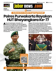 Polres Purwakarta Rayakan HUT Bhayangkara ke-77