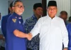 Prabowo Subianto bersama Ketua Umum PAN Zulkifli Hasan