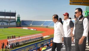Tinjau Venue Piala Dunia U-17, Jokowi: Yang Tentukan Layak FIFA, Bukan Presiden