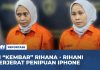 Si Kembar Rihana RIhani usai ditangkap petugas kepolisian