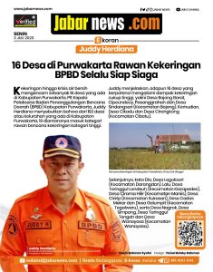 Sebanyak 16 Desa di Purwakarta Rawan Kekeringan, BPBD Selalu Siap Siaga