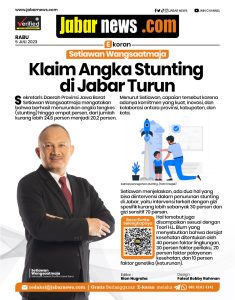 Setiawan Wangsaatmaja Klaim Angka Stunting di Jabar Turun
