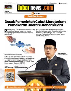 Bedi Budiman Desak Pemerintah Cabut Moratorium Pemekaran Daerah Otonomi Baru