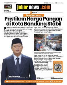 Ema Sumarna Pastikan Harga Pangan di Kota Bandung Stabil