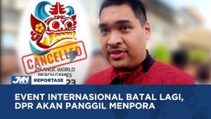 VIDEO: Event Olahraga Internasional Batal Lagi, DPR Akan Panggil Menpora