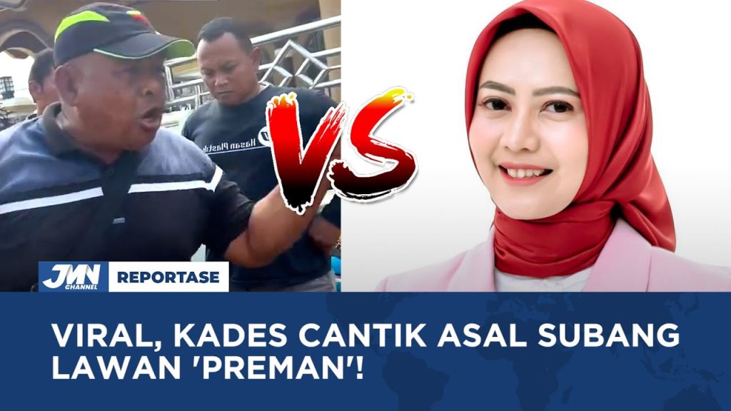 VIDEO: Viral, Kades Cantik Asal Subang Lawan ‘Preman’ Penolak Perbaikan Jalan Umum