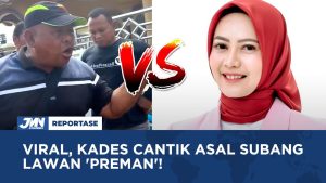 VIDEO: Viral, Kades Cantik Asal Subang Lawan ‘Preman’ Penolak Perbaikan Jalan Umum