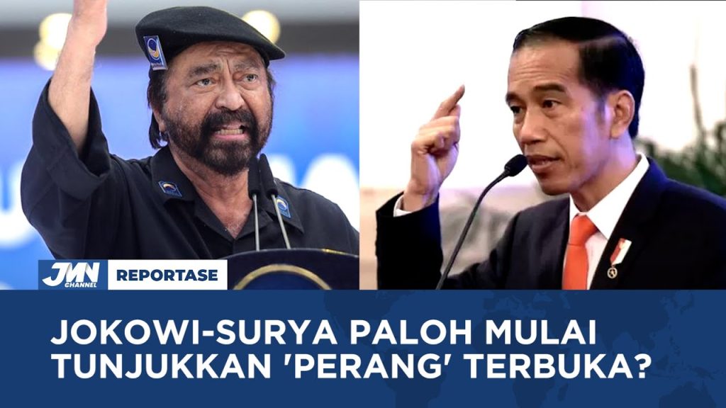 VIDEO: Sudah Beda Jalan, Jokowi Surya Paloh Mulai Tunjukkan ‘Perang’ Terbuka?