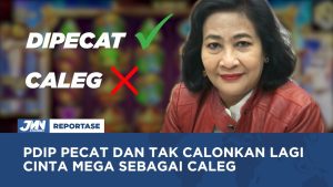 VIDEO: PDIP Kapok, Tak Calonkan Cinta Mega sebagai Caleg di Pemilu 2024