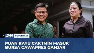 VIDEO: Puan Maharani Rayu Cak Imin Masuk Bursa Cawapres Ganjar