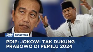 VIDEO: PDIP Bantah Presiden Jokowi Dukung Prabowo Di Pemilu 2024