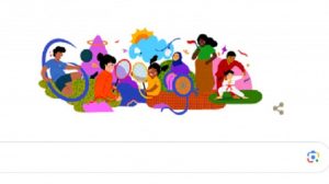 Rayakan Kemeriahan HUT RI ke-78, Google Doodle Art Tampilkan Gambar Ini