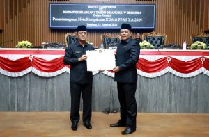 Dewan dan Pemkot Bandung Sepakati KUA-PPAS APBD 2024