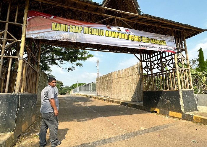 Perangi Narkotika, Polres Purwakarta Bangun Posko Kampung Bebas dari Narkoba